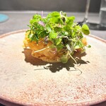 GapricE - 穴子ふわふわ、衣が軽くサクサクのフリット　タルタルもよく合う