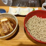 Juu Wari Mai Soba Chuu An - 鴨汁十割舞そばセット