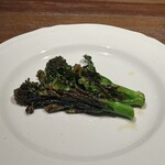 Osteria Calimero - アレッタは日本産の野菜なので、綴りが分かりませんでしたが…もっと食べたい。