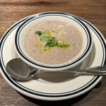 Osteria Calimero - 乾燥だだちゃ豆のスープ