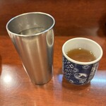 Kishimen Amano - 水とお茶