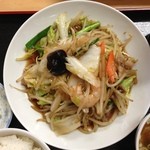 大連 - 野菜炒めライス　\780