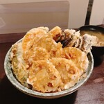 はちまき - 野菜天丼