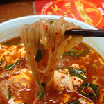 宮崎うめもん亭 ひゅうが - そば粉を使った半透明な麺