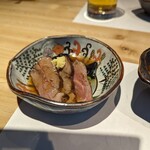 すし うおいち - 牛肉甘ダレがけ(2024年3月)