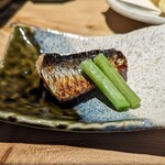 すし うおいち - ニシンの焼物(2024年3月)