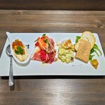 創作イタリアン Gemelli - 前菜4点盛り