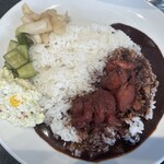 SANZOU TOKYO - カシミールカレー＋別オーダーコールスロー＋卓上アチャール