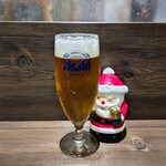 創作イタリアン Gemelli - ビール見た目よりたっぷりな量ですw