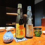 草庵 鍋島 - 純米大吟醸 山田穂、純米大吟醸 短稈渡船