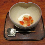 草庵 鍋島 - 出来立て自家製ミルクアイス