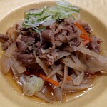 トージツフーズ - 牛すき煮(300円税込)