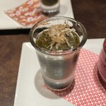 博多小皿鉄板 べっぴんしゃん - アカモク(お通し)