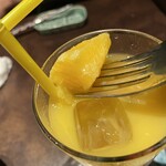 博多小皿鉄板 べっぴんしゃん - 果肉というより身が入ってる