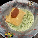 博多小皿鉄板 べっぴんしゃん - ◆明太子だし巻き生海苔クリーム　550円