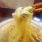 烈志笑魚油 麺香房 三く - 2013年12月訪問時撮影