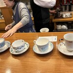 cafe Le Vant Clair - 私達が選んだカップ