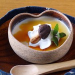 やぐら寿し - デザートのプリンです