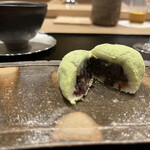 杢兵衛 - うぐいす百合根餡