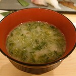 Nagahama Mansakuzushi - 玄界灘のあおさ味噌汁