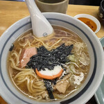 はざきや寿し - 中華そば大盛り