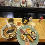 はざきや寿し - 寿司ランチ大盛り1350円