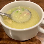 Curry& Kouji Dining Soratobuzou - 夜のサービススープ