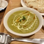 Curry& Kouji Dining Soratobuzou - ほうれん草とマトンカレー（中辛）