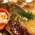 ななせ - 八寸　河豚の煮こごり