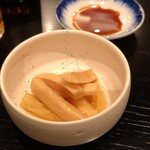 鮨家 - 大根のお漬物
