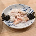 鮨家 - 福井産水蟹※味噌濃厚