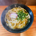 薬師うどん - かけうどん350円