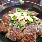 熟成肉塊貯蔵所 風鈴堂 - 肉丼1699円