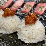 焼肉 SEJONG - チャンジャおにぎり 748円