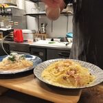 地下の台所 - 【三宮】地下の台所 地下のとんぺい焼き 肉の日 北野坂（神戸）