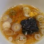 飯田商店 - 煮干しのお出汁割り。