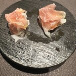 Kumazawa - 生ハムとニョッキ