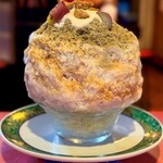 氷華旺府 - ほうじ茶きな粉酒粕