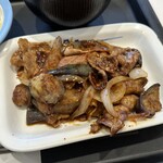 松屋 - 豚と茄子の辛味噌炒め