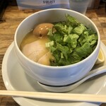 麺屋時茂 - 鶏白湯（塩）1,000円