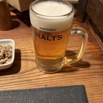Robatayaki Yambee - △生ビール