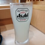 Hama Zushi - 本搾りレモンサワー385円