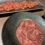 焼肉ハウス大将軍 - イチボ、タン塩