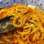 担担麺専門店 DAN DAN NOODLES. ENISHI - 麺アップ