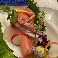 大和屋 横浜店 - 〈お造り〉 カンパチ 鮪大トロ