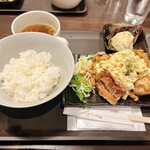 鳥焼肉居酒屋 BIRD X - チキン南蛮定食 900円