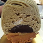 SATSUKI - 和栗の下は羊羹でした！