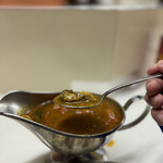 かれーの店 うどん  - 牡蠣