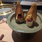 日本焼肉はせ川 別亭 - 黒毛和牛と筍寿司