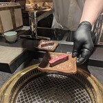 日本焼肉はせ川 別亭 - 粉雪のように塩を